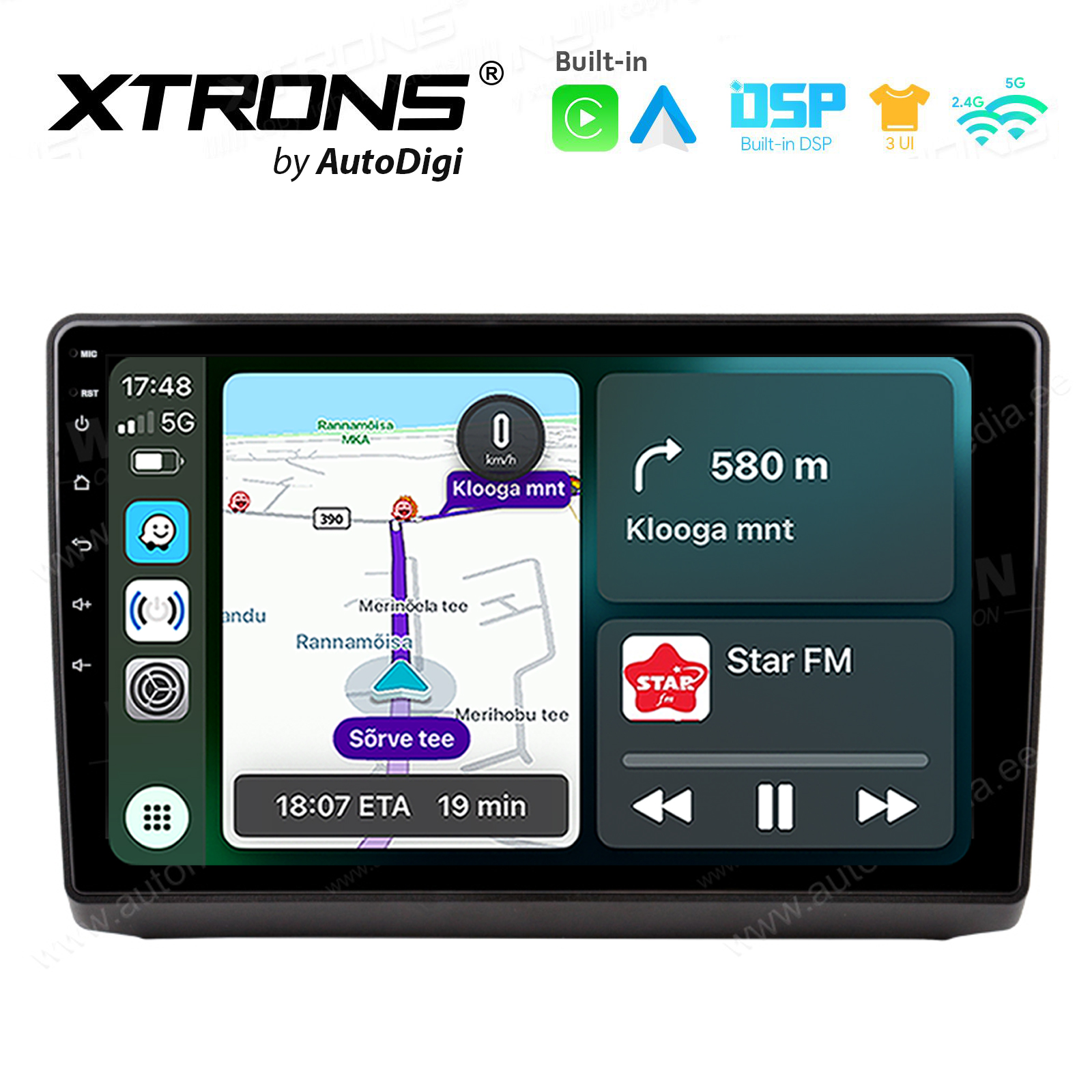 Opel Vivaro | Renault Trafic | Nissan Primastar | (2001 - 2010) Android 14  | CarPlay Android multimeedia keskus | DAB+ digiraadio